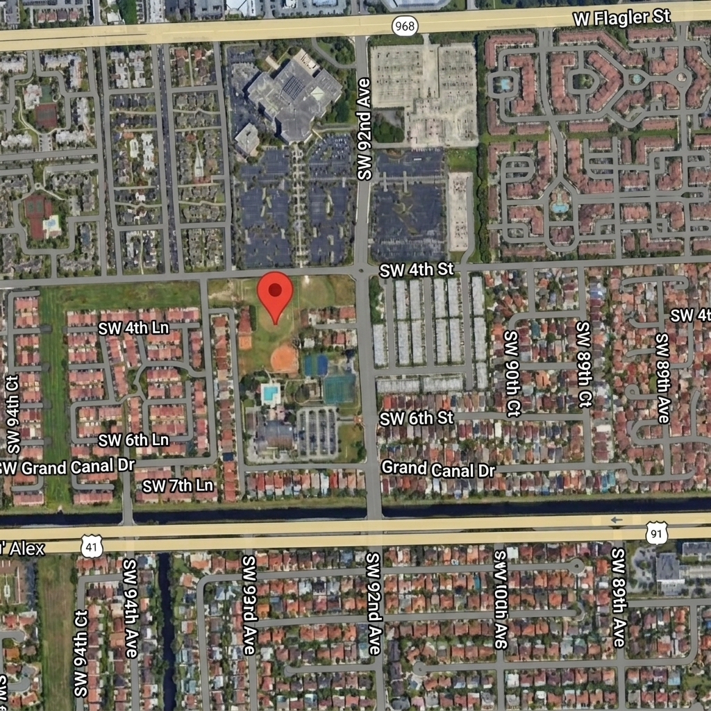 Event Location - 600 SW 92nd Ave, Miami FL 33174